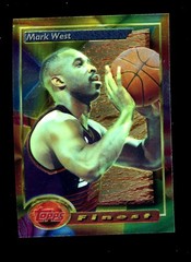 1993-94 Topps Finest #9 Mark West Phoenix Suns QTY