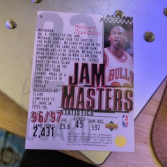 1997-98 Upper Deck UD3 – Jam Masters Michael Jordan #15
