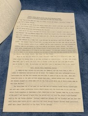 1977 Baseball Commissioner’s Office Press Release World Series Reggie Jackson