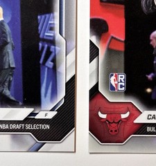 2026 Topps Now NBA Draft Top 4 Picks RC Lot Dybantsa Peterson Boozer Wilson 🔥