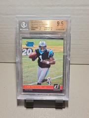 2011 POP CAM NEWTON DONRUSS Rated ROOKIE RC #RR1 BGS 9.5 Gem MINT NATIONAL CONVE
