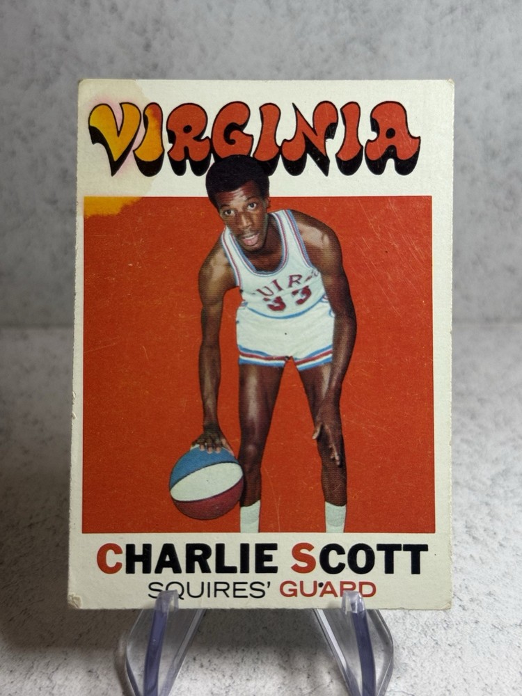 1971-72 Topps – Charlie Scott #190 (RC) ABA Kingsportskards