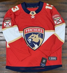 Florida Panthers Sam Reinhart #13 Fanatics Branded Red Home Breakaway NHL Jersey