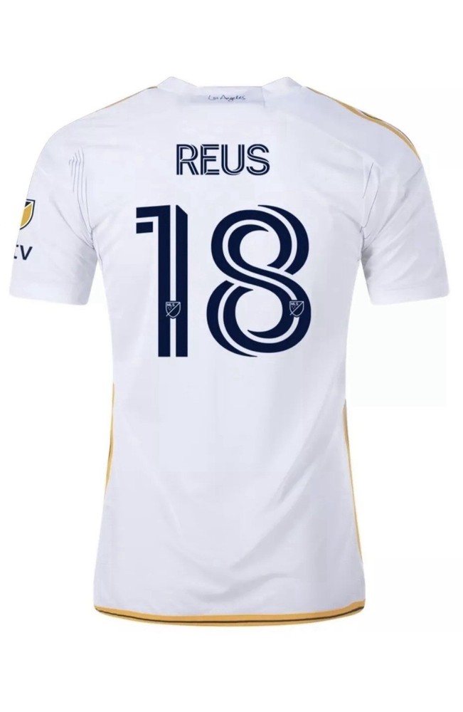 LA Galaxy Reus 18 Adidas Men’s L Soccer Jersey MLS Home Kit