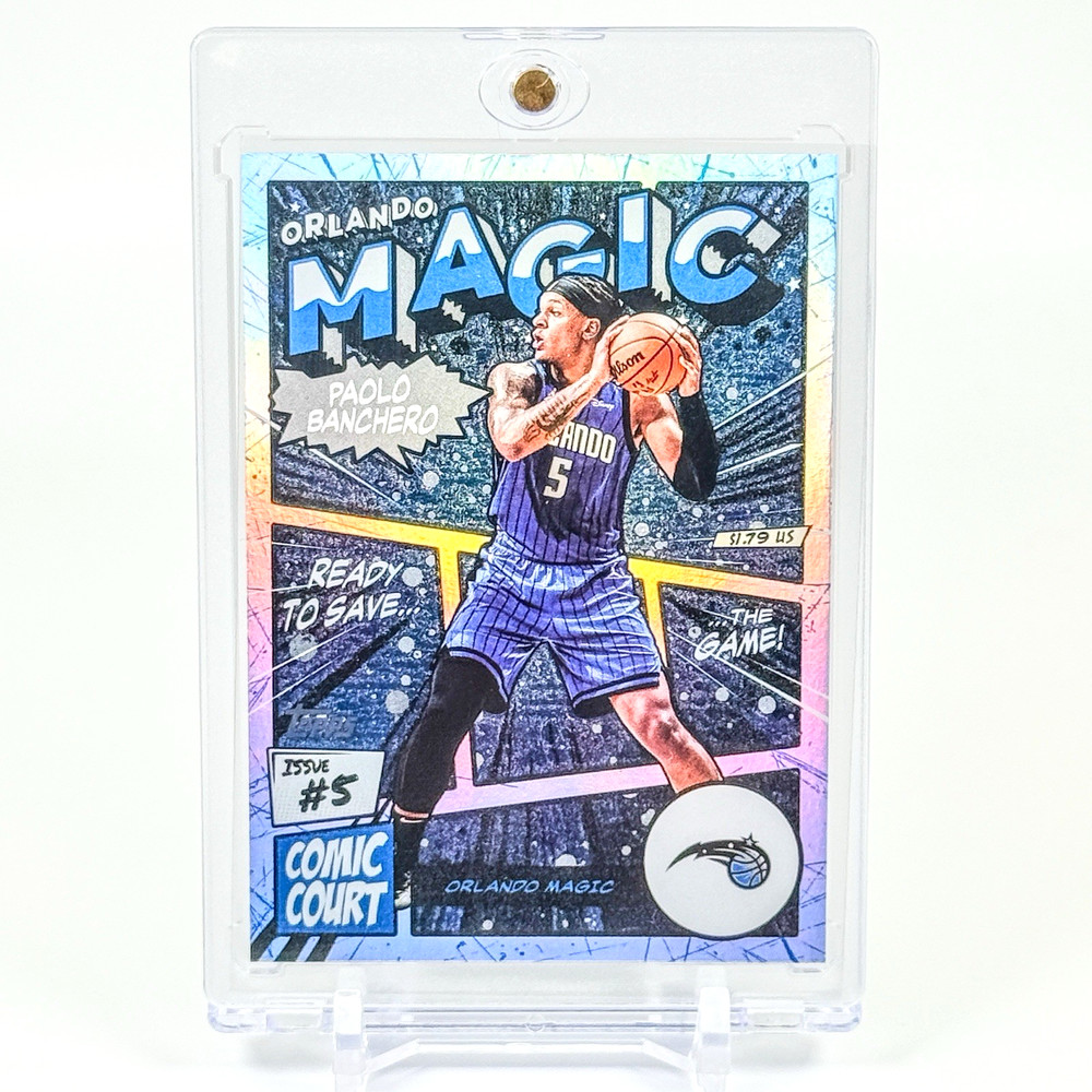 Paolo Banchero 2025-26 Topps Comic Court SSP Case Hit #CC-7 Magic