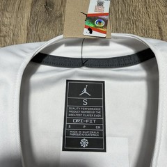 NWT Oklahoma Sooners #1 Nike Jordan Brand NCAA Game White Jersey Men Small $150