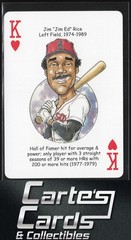 Jim Rice 2022 Hero Decks Boston Red Sox Baseball Heroes Playing Cards 16th #KH