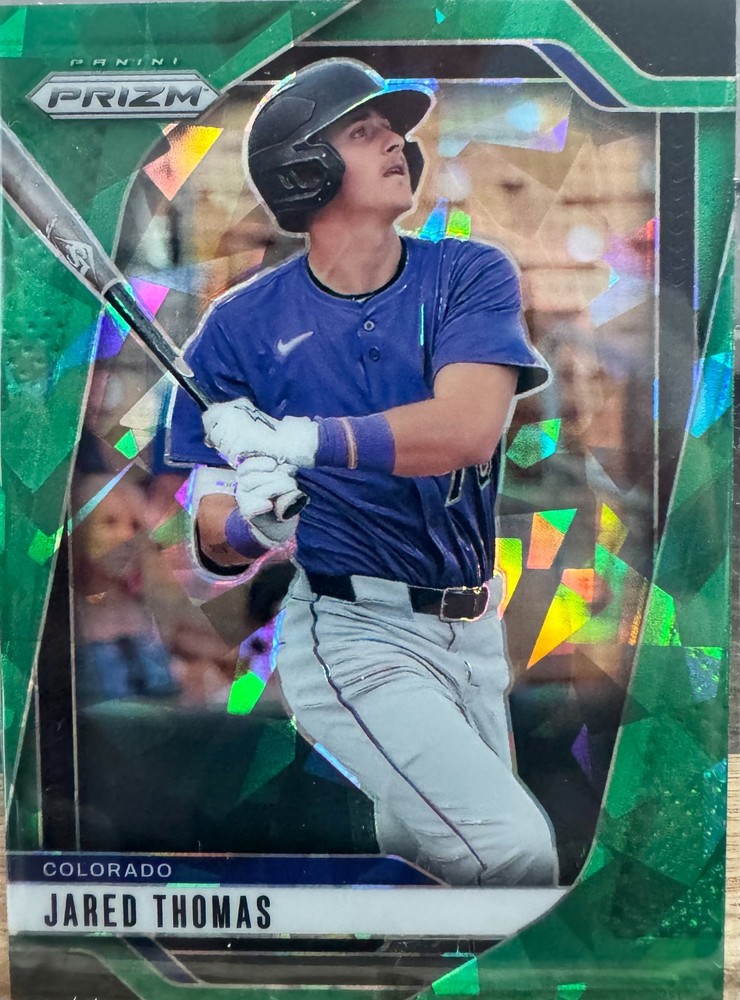 2025 Panini Prizm Baseball *Green Ice Prizms, Green Prizms* *You Pick*