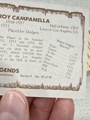 1980 1981 Cramer Sports Baseball Legends Series 1-3 Complete Sets Cards 1-90