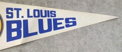 Vintage St. Louis Blues NHL Hockey Pennant