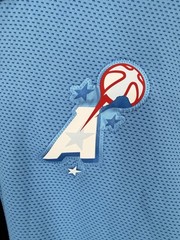 Nike Atlanta Dream WNBA Full Zip Warm Up Jacket Player Issued Blue Size XL Tall
