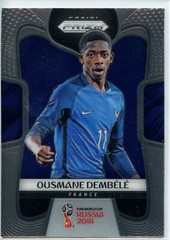 2018 Panini Prizm World Cup Soccer Base #85 Ousmane Dembele – France Qty
