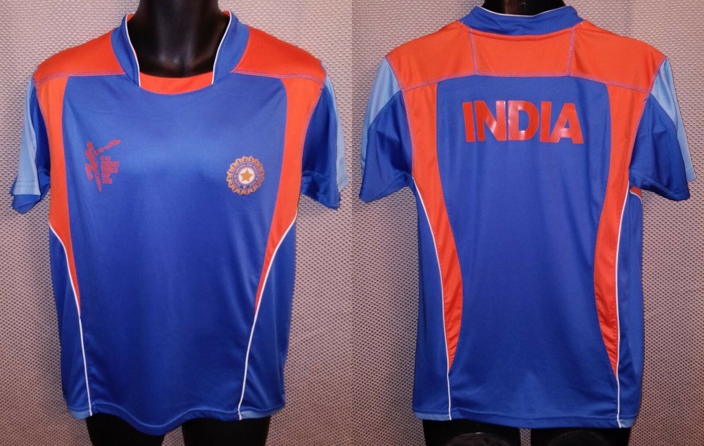 India National Cricket Team Official ICC World Cup 2015 Jersey – Youth Large
