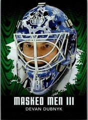 2010-11 In The Game Between The Pipes #MM-16 Devan Dubnyk Masked Men III Emerald