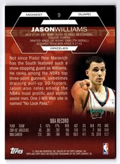 2002-03 Topps Finest – Jason Williams #9