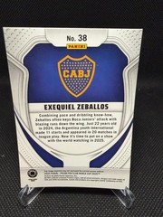 2025 Panini-Prizm FIFA Club World Cup Exequiel Zeballos #38 (RC)