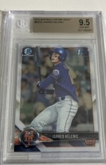 2018 Bowman Draft – Chrome Jarred Kelenic #BDC-6 Blue Jersey (RC)