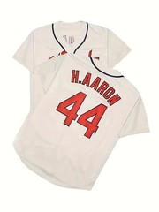 Hank Aaron 1963 Atlanta Milwaukee Braves Jersey Men X-Large Baseball MLB New