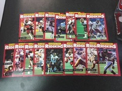 1989 Washington Redskins Police Safety set (16) Mobil Oil B7