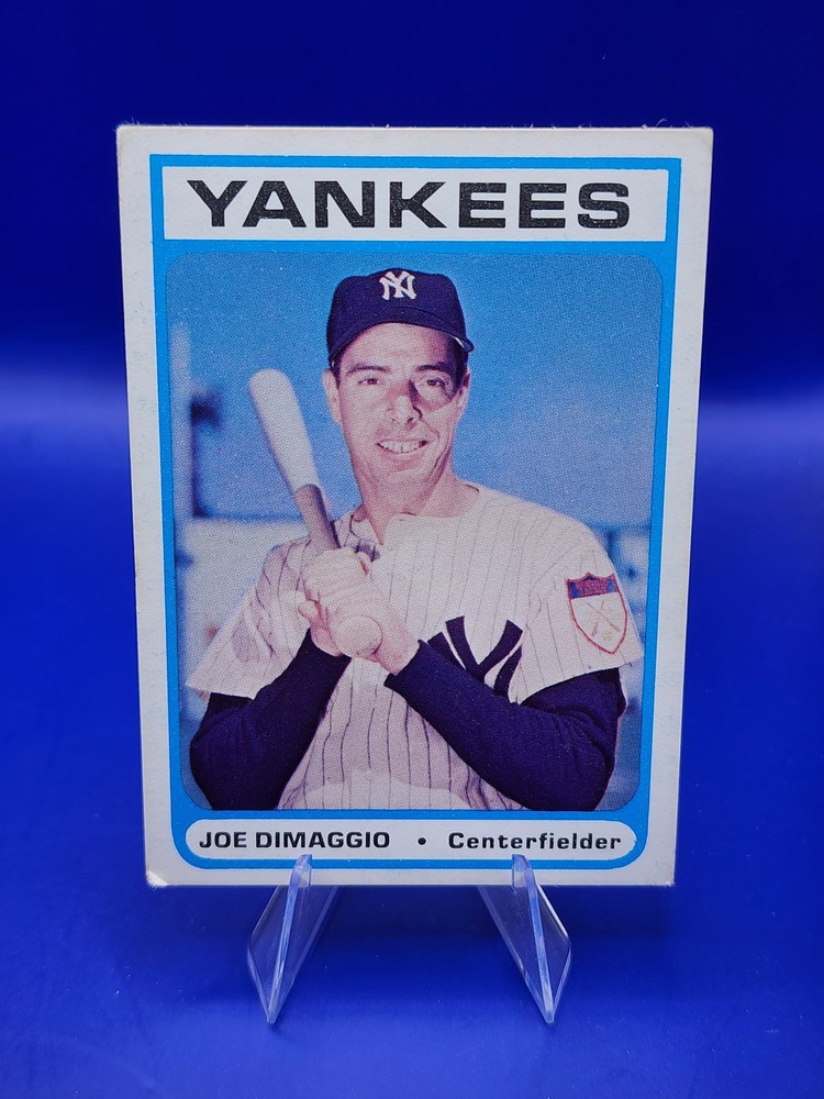 Joe DiMaggio 1972 Bowery Bank #NNO New York Yankees – – A45