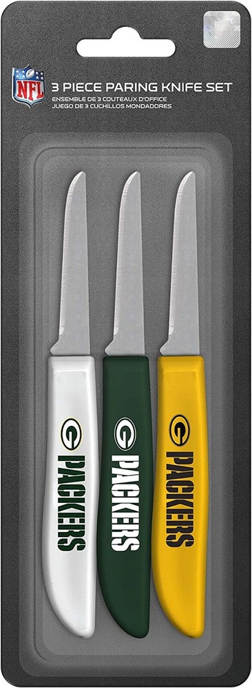 NFL Green Bay Packers e Piece Pairing Knife Set