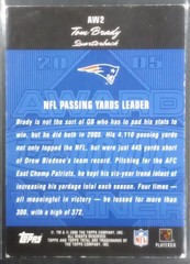 2006 Topps Total Tom Brady #AW2