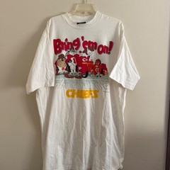 Vintage 90s Kansas City Chiefs Looney Tunes shirt reprint VK15242