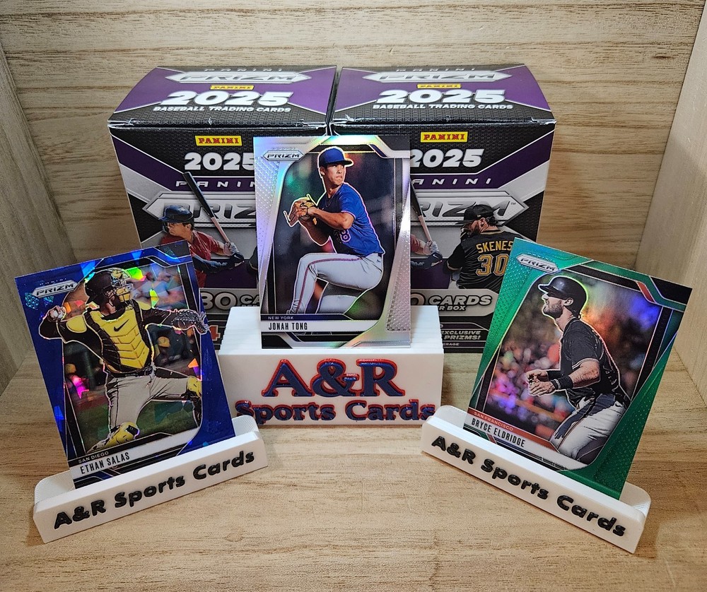 2025 Panini Prizm Baseball – Parallels – Blue Ice, Green Prizm, Prizm – You pick