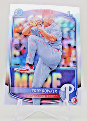 2025 Bowman Draft Chrome Cody Bowker #BDC-140 Refractor