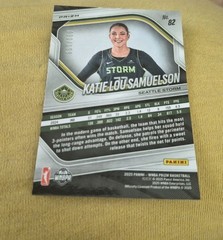 2025 Katie Lou Samuelson Panini WNBAPrizm #82Blue Pulsar Prizm 90/199 NM/M Storm