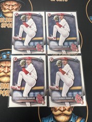 2025 Bowman Draft Tanner Franklin BD-90 4 Card Lot Cardinals
