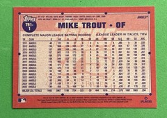 2026 TOPPS SERIES 1 MIKE TROUT 1991 TOPPS BASEBALL PINK #T91-1 ANGELS