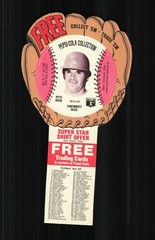 1977 Pepsi Cola Collection Baseball Stars Gloves/Discs / SEE DROP DOWN MENU