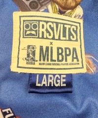 RSVLTS x MLBPA Shirt Mens Blue Los Angeles Dodgers Funky Max Muncy Large