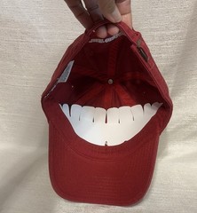 Vintage The Olympic Club Golf Hat Cap Red Classic Cut, American Needle