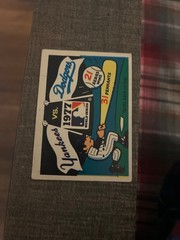 yankees vs dodgers 1977 world series topps card