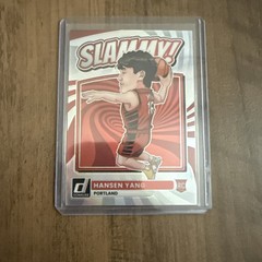 2026 Panini Donruss Yang Hansen Optic RC SLAMMY! Case Hit SSP Blazers Rookie