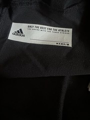 Adidas x KU Jayhawks Collegiate Pants Men&rsquo;s Size XL Black Woven Cargo Jogger