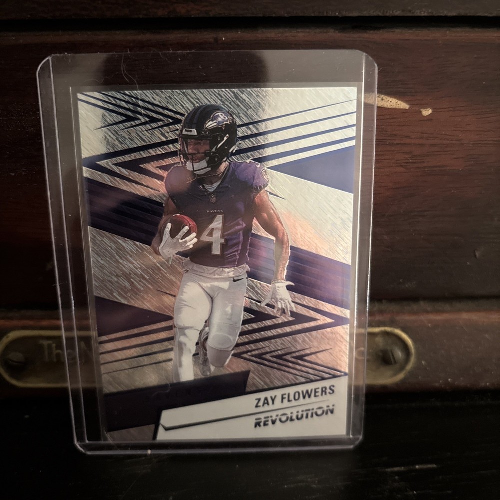 Zay Flowers [Blue Storm] #16 2025 Panini Revolution /549