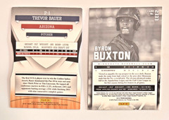2011 Elite Extra Edition Trevor Bauer RC Status Die Cut Blue /100 P-1 BS25