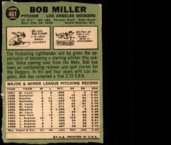 1967 Topps #461 Bob Miller