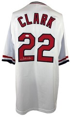 Jack Clark autographed signed jersey MLB St. Louis Cardinals JSA COA
