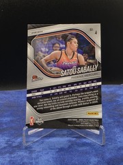 2025 Panini Prizm WNBA #4 Satou Sabally Blue Velocity Prizm