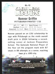 2025 Bowman #GL-13 Konnor Griffin Greatness Loading