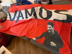 Arsenal Arteta Vamos Banner Flags 4 different sizes