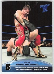 2013 Topps Best of WWE Top 10 Greatest WWE Moments Eddie Guerrero #5