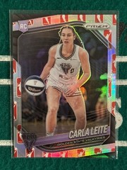 Panini 2025 Prizm WNBA LOGO Carla Leite RC #6 Golden State Valkyries(PORTLAND🔥)
