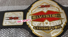 TNA X Division Wrestling Championship Replica Title Belt Adult Size 2mm