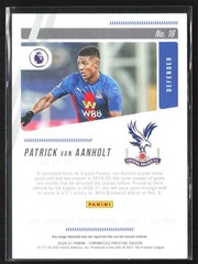 Patrick Van Aanholt 2020 Panini Chronicles Prestige Blue Xtra Points /99 #16