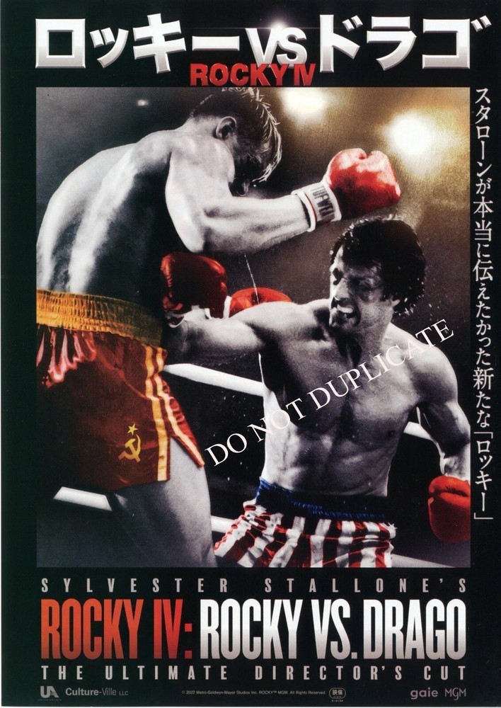 ROCKY BALBOA – 13 X 18 GLOSSY PHOTO REPRINT